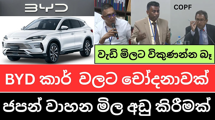 මුදල් කාරක සභාවට වාහන ගෙන්වන ලොක්කෝ කැදවයි -🔴වාහන මිල අඩු කරන්න | මිනිස්සු පව්