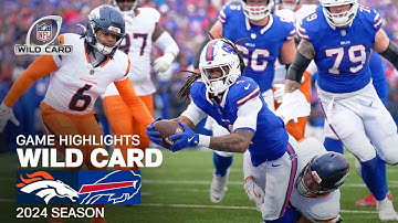 Denver Broncos vs. Buffalo Bills | 2024 Wild Card Game Highlights
