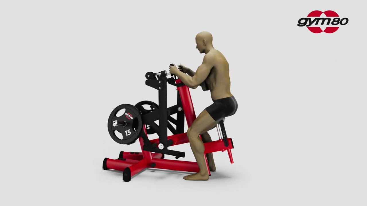 シーテッドロウ 新品 GYM80 シーテッドロウ SEATED ROW DUAL