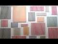 Une œuvre incontournable au Musée d'Art Moderne : Daniel Buren et ses 'Murs de peintures' 🎨