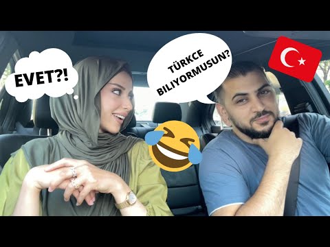 SPEAKING ONLY TURKISH FOR 24 HOURS! (EXTREMLY FUNNY!)