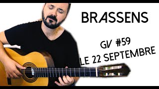 Video thumbnail of "Le 22 Septembre - Georges Brassens - Pierre Bernon d'Ambrosio - arr. J.M Dermesropian"
