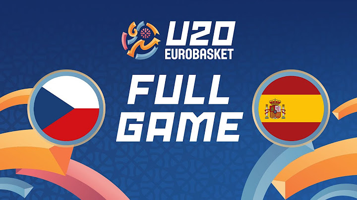 LIVE - Czechia v Spain | FIBA U20 EuroBasket 2025 | Round of 16
