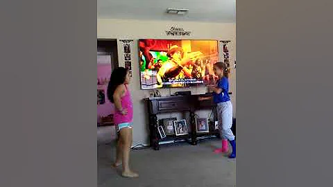 The dancing girls.