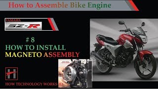 How to Install the Magneto Assembly of Yamaha SZ R Engine