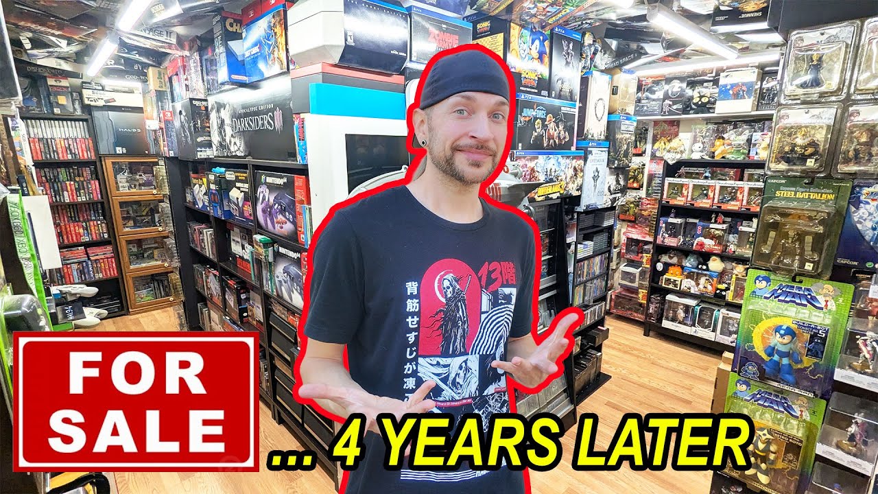 Game Room Tour After 4 Years of Selling