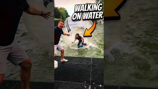 🎈 WALKING ON WATER INSIDE A GIANT BALLOON 😱👉💧