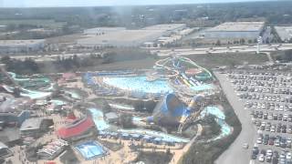 Sky Trek Tower Crowds Six Flags Great America 7-18-15
