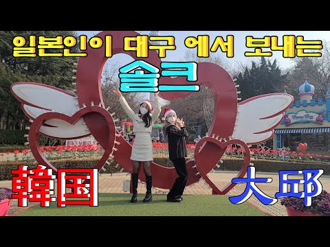 일본인이 대구에서 보내는 솔크[이월드.서문시장.김광석거리]日本人が行く！韓国大邱のデートコースとインスタ映えスポット