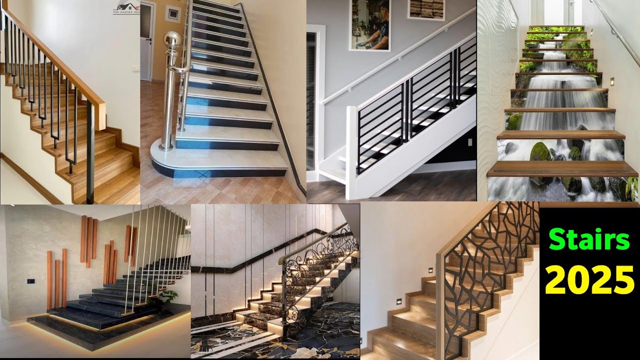 New Stairs ideas for House interior design 2025 | - YouTube
