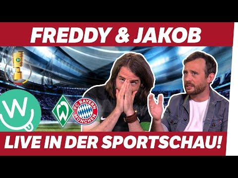 YouTuber Freddy & Jakob kommentieren live in der Sportschau!