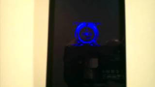 Motorola Droid X Blue boot animation & boot logo m