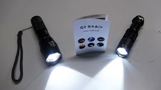 Product Review: GT ROAD Tactical Led Flashlight Set at 1200 Lumens.