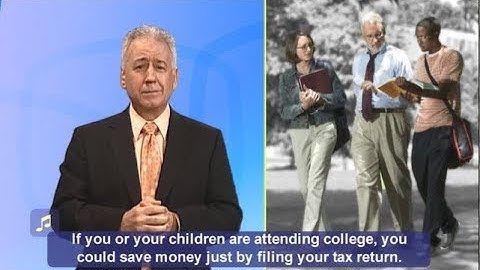 ASL: Education Tax Credits (Captions & Audio)