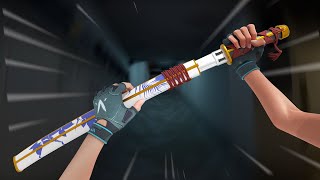 Oni 2.0 Katana Concept VALORANT | Blender 3.0