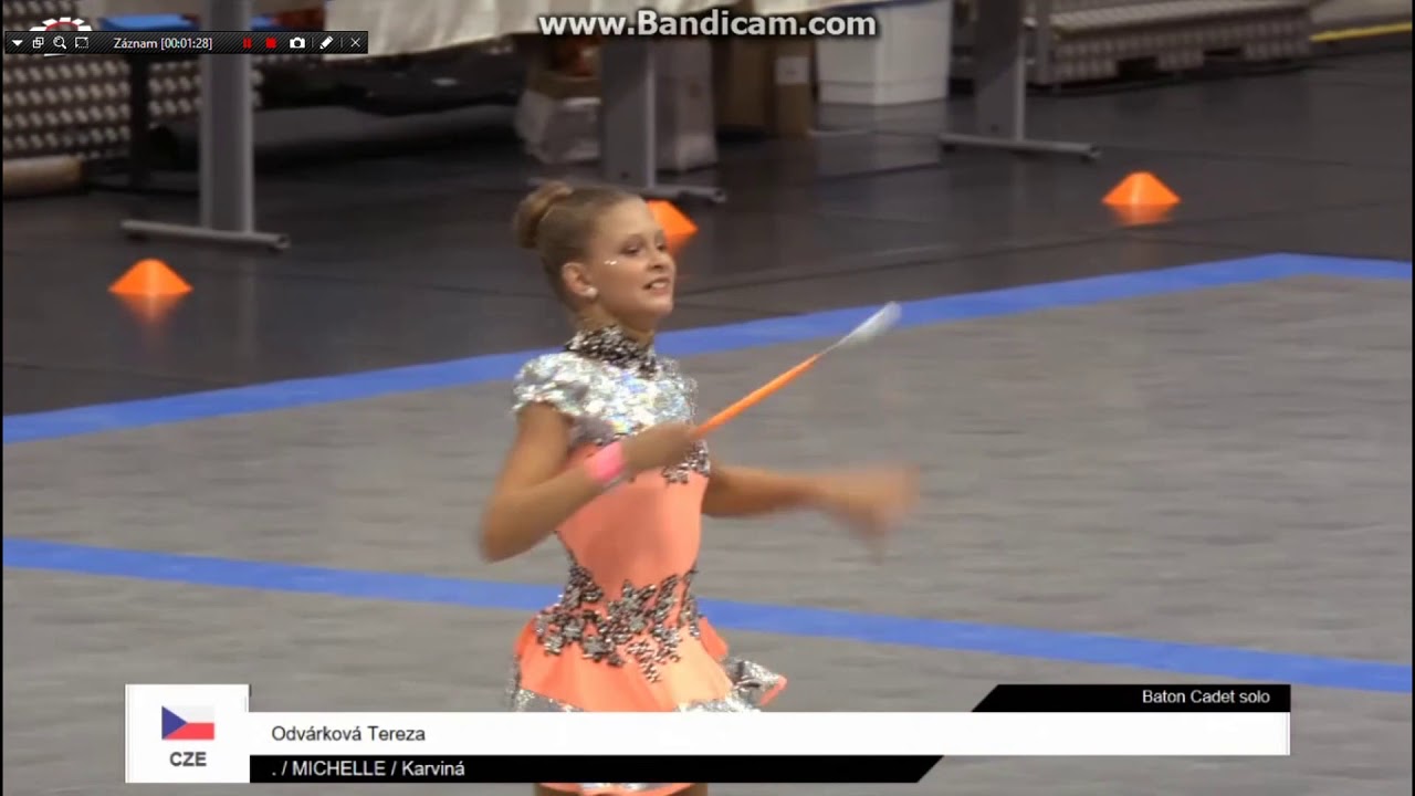 MICHELLE Karviná - Tereza Odvárková - Vícemistryně ČR, Evropy, Světa