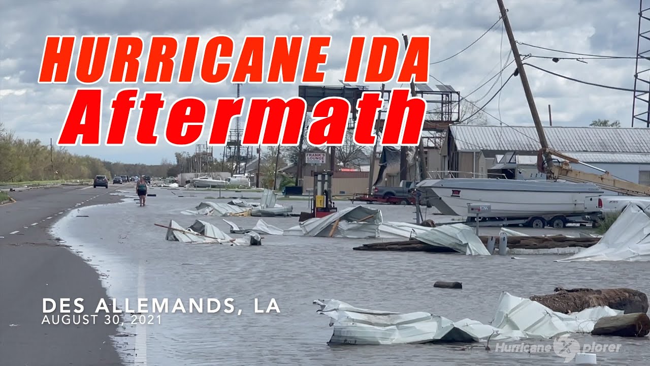 Hurricane IDA Catastrophic Aftermath Louisiana 8.30.2021 Hammond