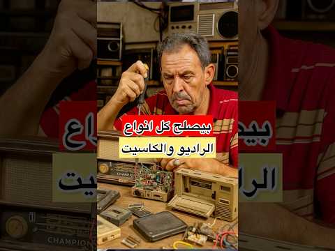 صلح الراديو والكاسيت عند اشطر واحد في مصر 