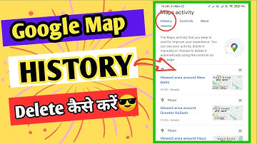 How To Delete Google Map Search History On Google Maps Android/iphone - Clear Recent Search