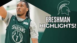 Michigan State Features Freshman Guards Carlos Medlock And Jasiah Jervis In Summer Highlights!