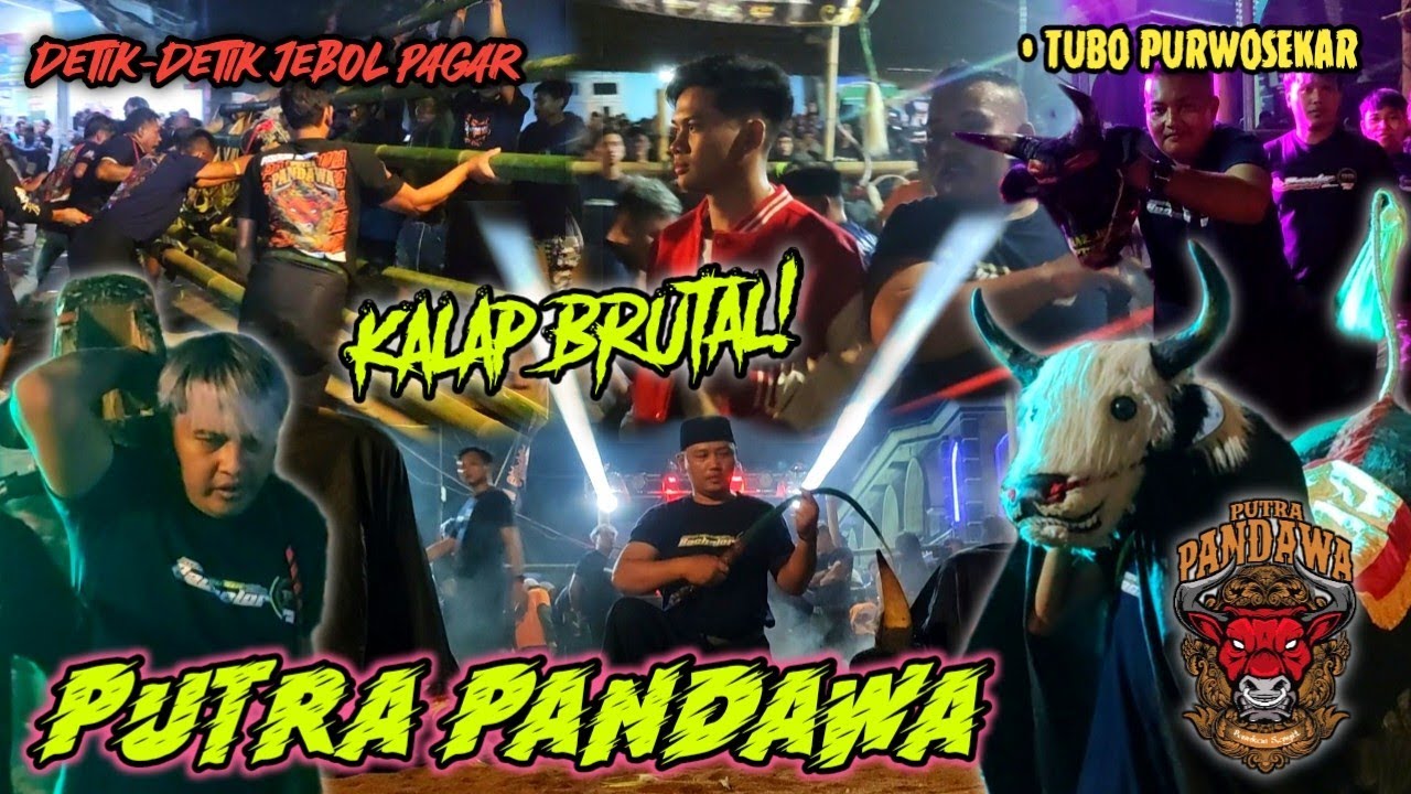 BRUTAL! Punggawa Banteng PUTRA PANDAWA Kalap BRINGAS Hingga Jebol Pagar Bikin Penonton Panik