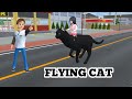 HOW TO CREATE FLYING CAT | Sakura School Simulator