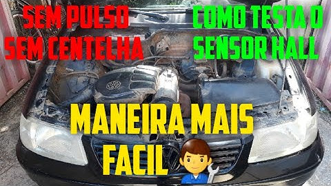 GOL MOTOR AT 1.0 SEM PULSO E SEM BOBINA COMO TESTA O SENSOR HALL DE IGNIÇAO PASSO A PASSO
