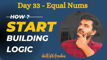 Mastering Coding Logic: Elevate Your Problem-Solving Skills | Equal Number Checker #day33