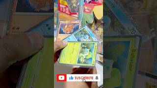 🔥PROMO COSMO HOLO KANTO Bulbasaur Charmander Squirtle #pokemon #pokemoncards #pokemontcg #unboxing