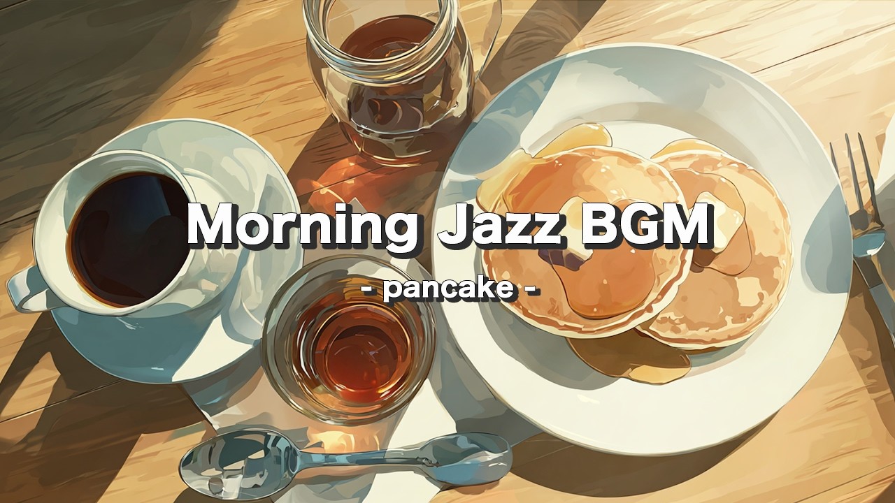 Morning Jazz BGM -pancake- / モダンジャズ風 / 朝に聴くLo-Fi / 作業用BGM / 高音質 / BPM110 / Slowly.