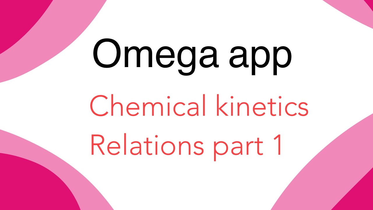 Kinetic relations part 1