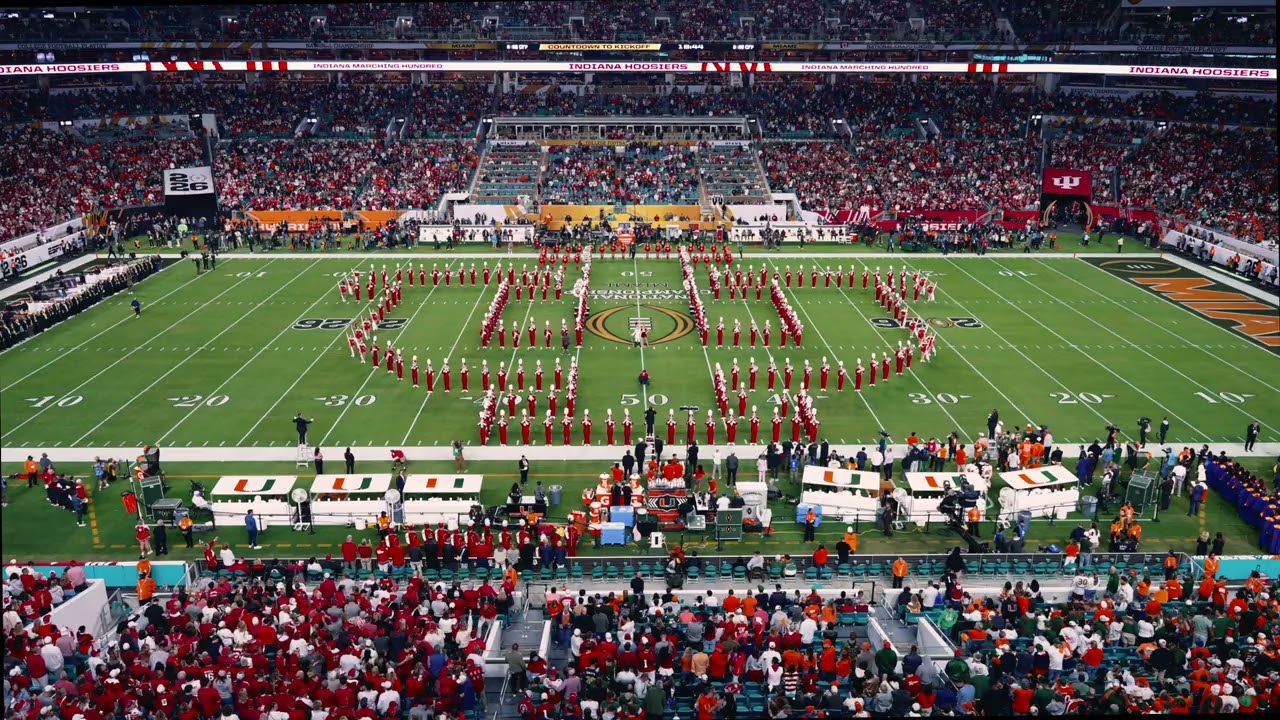 MARCHING HUNDRED - Pregame - National Championship 2026