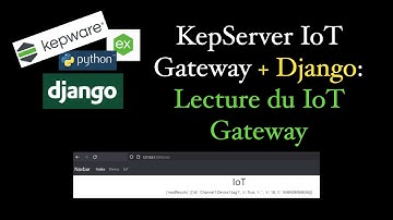 KepServer IoT Gateway + Django - Lecture