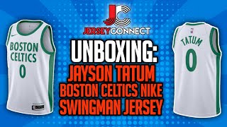 Details UNBOXING: Jayson Tatum Boston Celtics Nike Swingman Jersey | City Edition | Guide