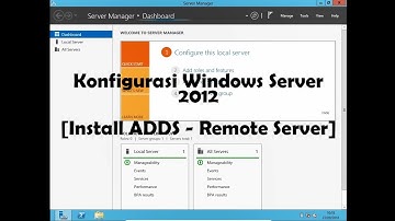 Tutorial Konfigurasi Windows Server 2012 [Install ADDS - Remote Server] di Virtualbox! - TuLen #5