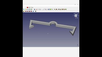 Peg Board Clip Short #shorts #shortvideo #freecad