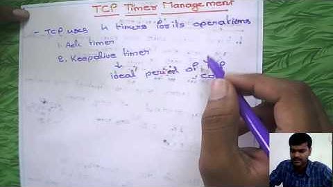Lecture on TCP : Timer Management