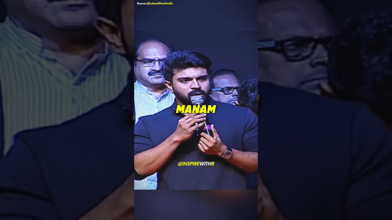 Ram Charan superb words ❤️✨