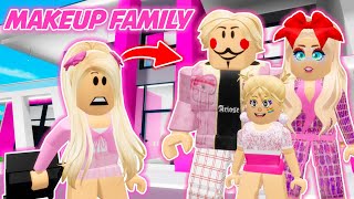 I GOT ADOPTED BY A MAKEUP ARTIST FAMILY IN ROBLOX!