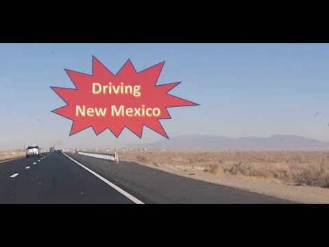 Scenic USA - DRIVING NEW MEXICO - Belen to Los Lunas NM