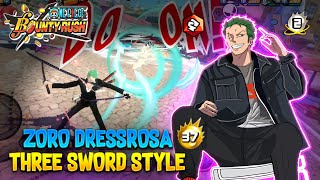 ZORO DRESSROSA KAIZOKU GARI !! GW SABETIN SAKIT PARAH DAMAGE NYA || ONE PIECE BOUNTY RUSH