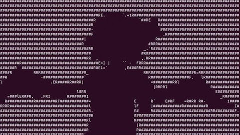 Bad Apple in the Terminal/Command Line (Using Python)