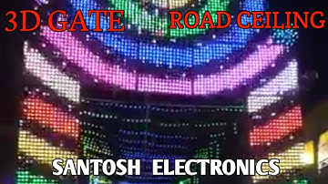 Pixel led Manufacturers and Programming all controller Santosh Electronics Natwar bikramganj
