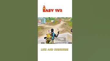 Easy 1v2 #bgmi #shorts 🎮🎮📈📈😞😞