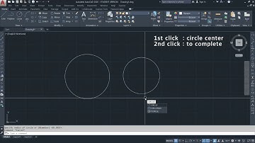 MinPro [AutoCAD 2D Commands] Circle radius, Diameter