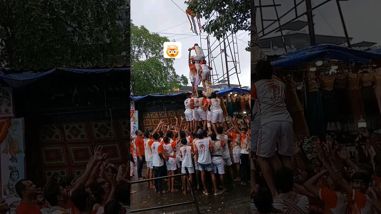 2024 Dahi Handi Celebration in Thane: Salami Moments & Festive Vibes! vlog moments 