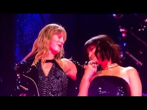 Selena Gomez and Taylor Swift Performing ‘Hands To Myself’ - Reputation Tour Pasadena (FULL HD)