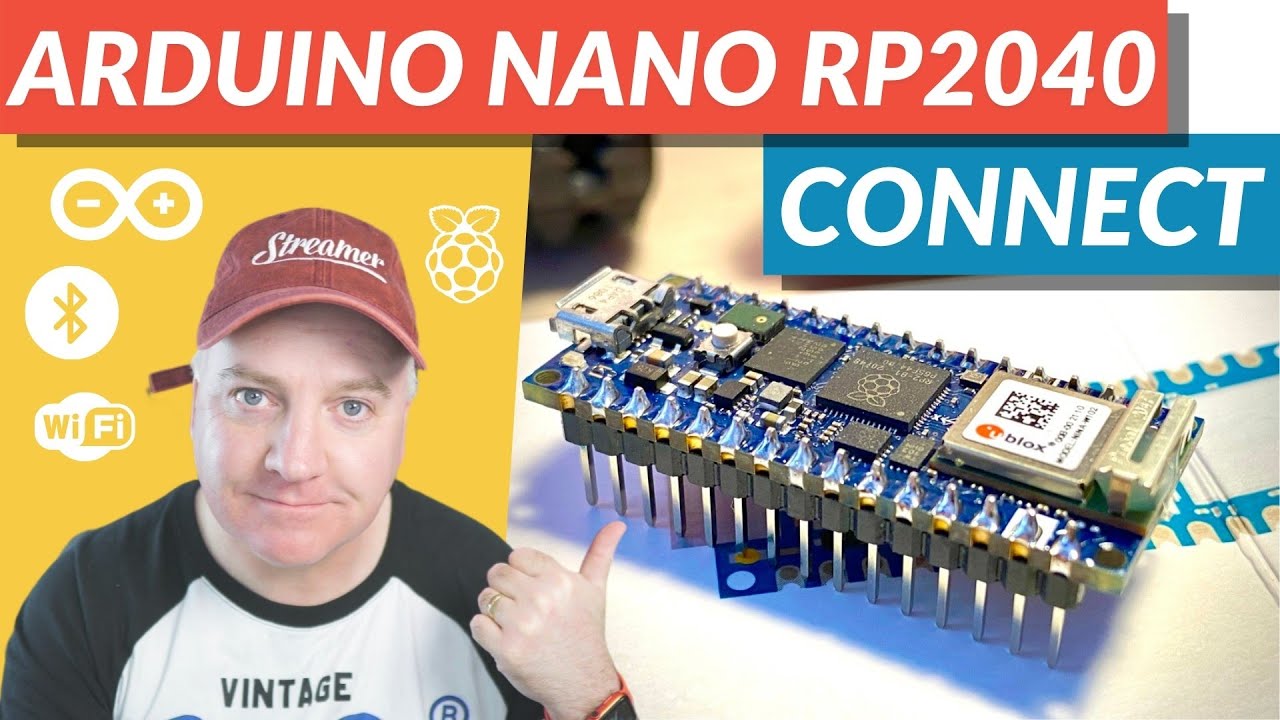 Arduino Nano RP2040 Connect, First look - YouTube