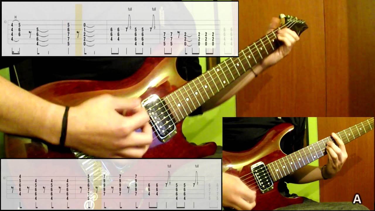 Weezer - Say It Ain't So (Guitar Cover) (Play Along Tabs In Video) - Y...