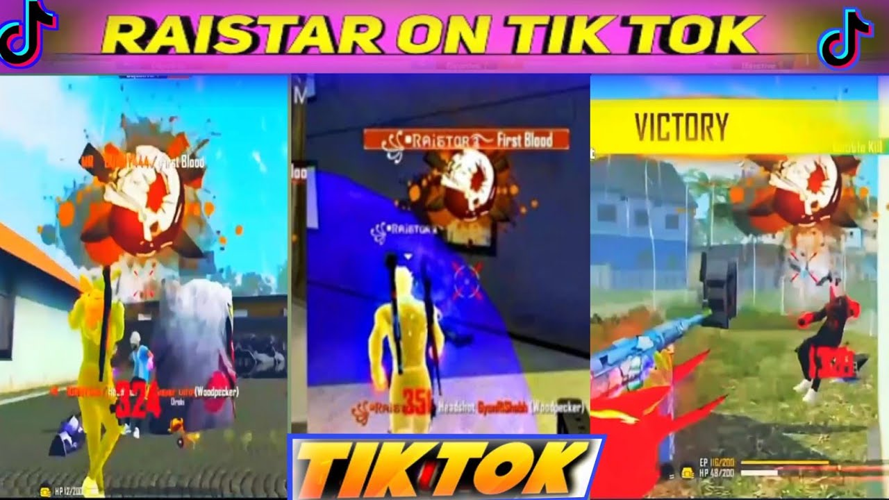 RAISTAR.    BEST TIK TOK VIDEO|| FREE FIRE RAISTAR    ATTITUDE STATUS VIDEO||